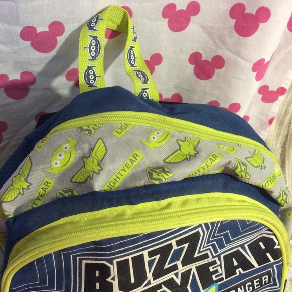 Holographic Disney Buzz Lightyear Alien Backpack - Picture 2 of 8
